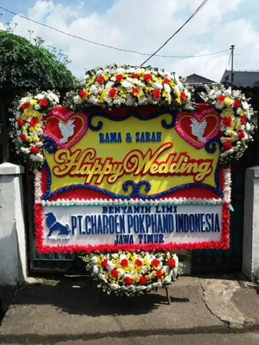 Karangan Bunga Pernikahan  di Nunukan