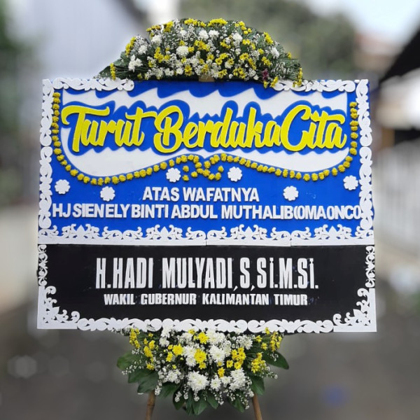 Karangan Bunga Duka  di Nunukan